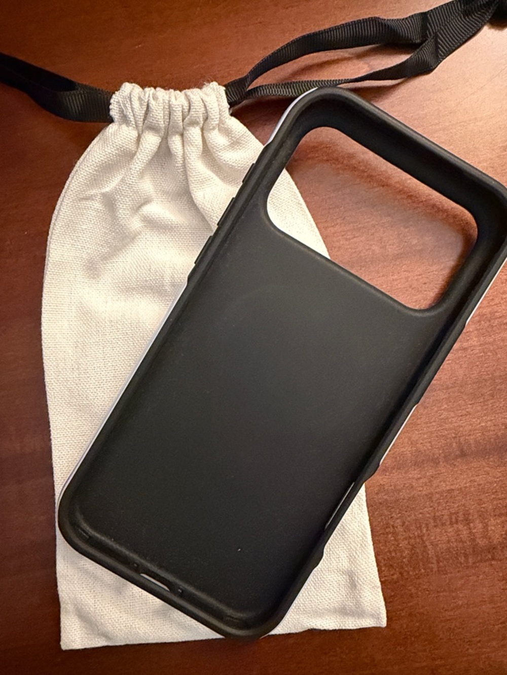 BURGA Brown & White Striped iPhone Case - Picture 2 of 2